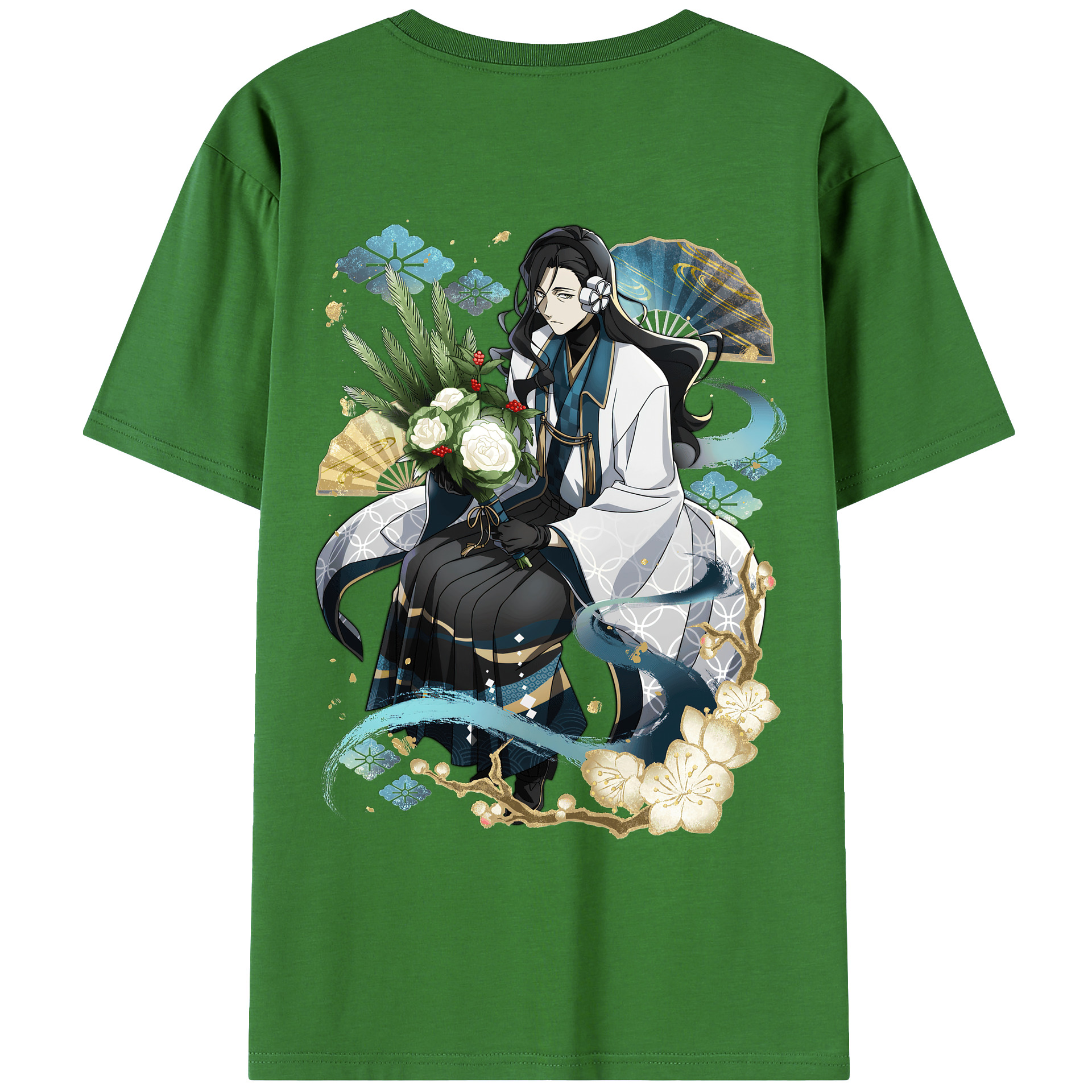 （画像用） 文豪ストレイドッグス Bungo Stray Dogs レディース半袖Tシャツ(バックプリント)